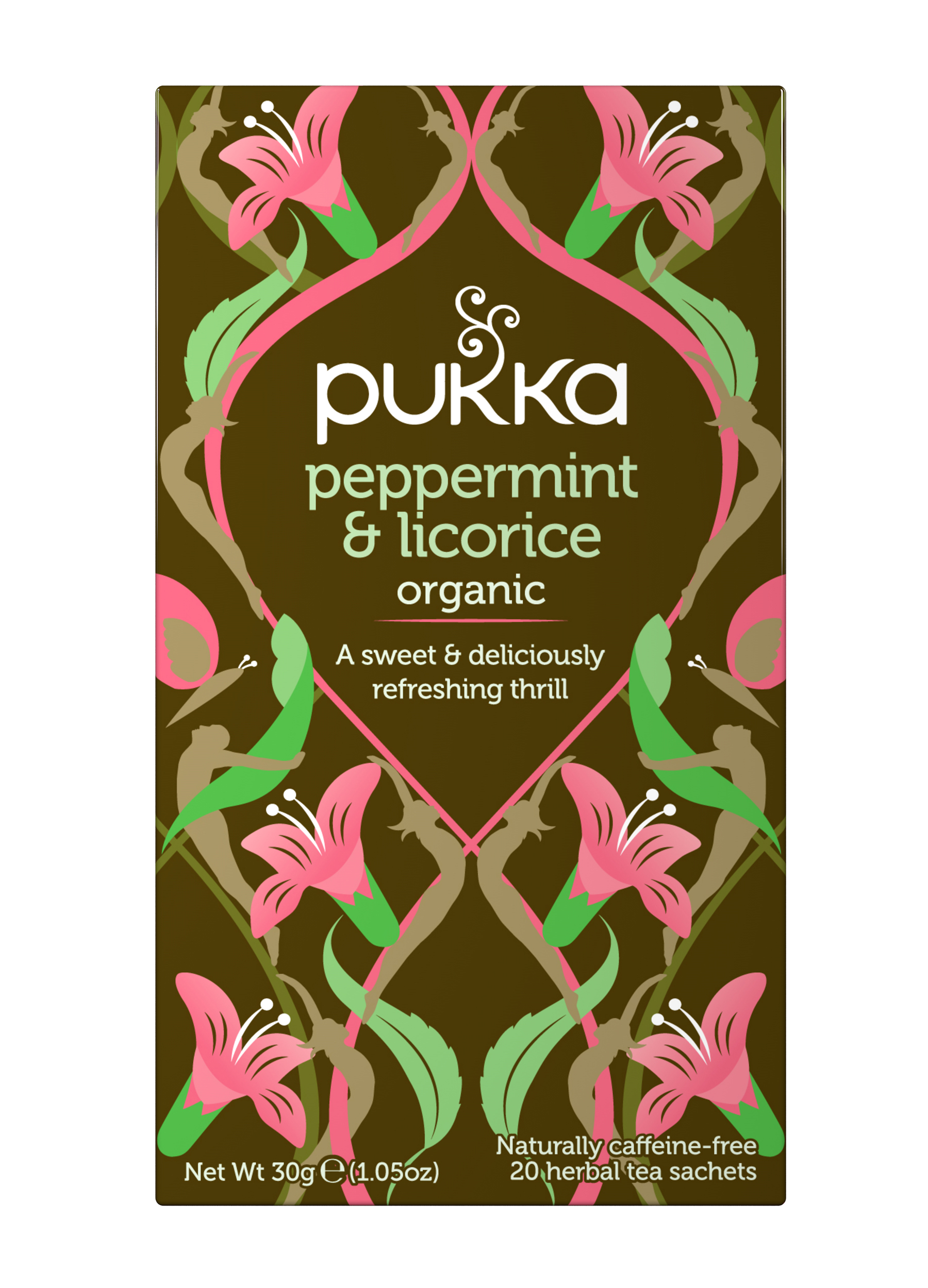 Pukka Peppermint & Licorice 20 Tea sachets Natural Health Products